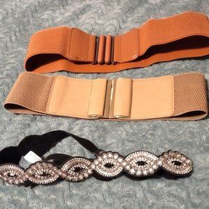 Belts - Black is Altrd State - never used, others are off Amazon. All New.